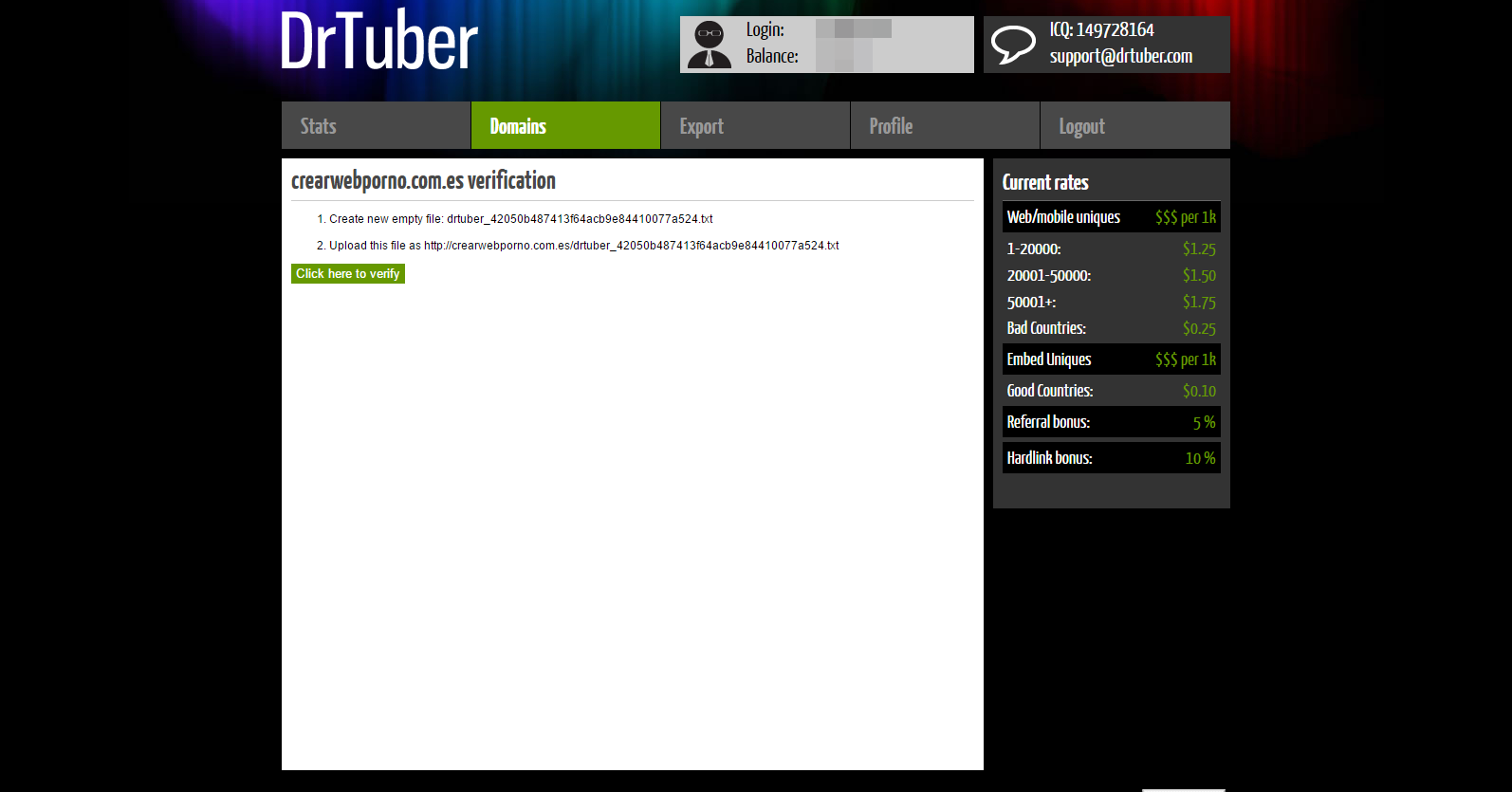 drtuber-verificacion-web